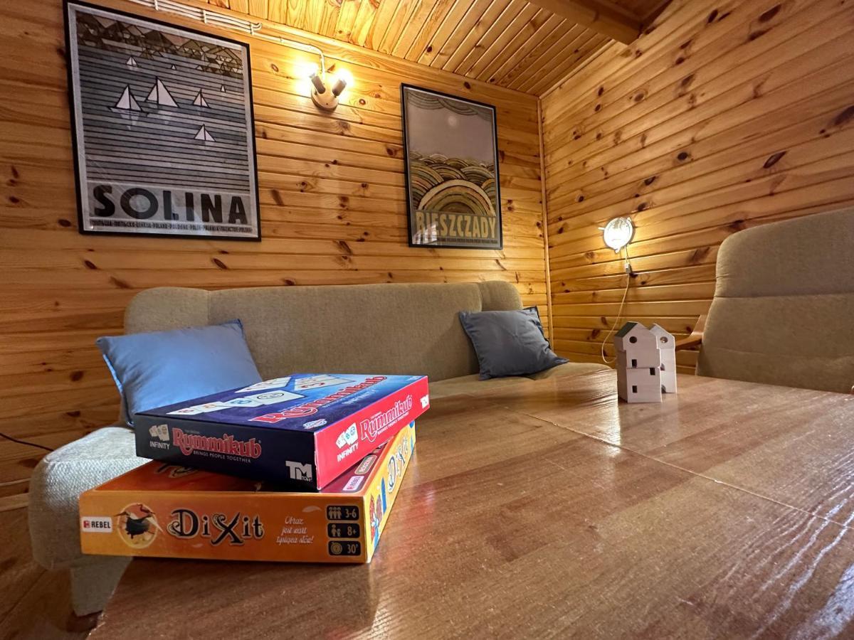Urocza Chata Z Sauna W Bieszczadzkim Parku Krajobrazowym ブコビエツ エクステリア 写真
