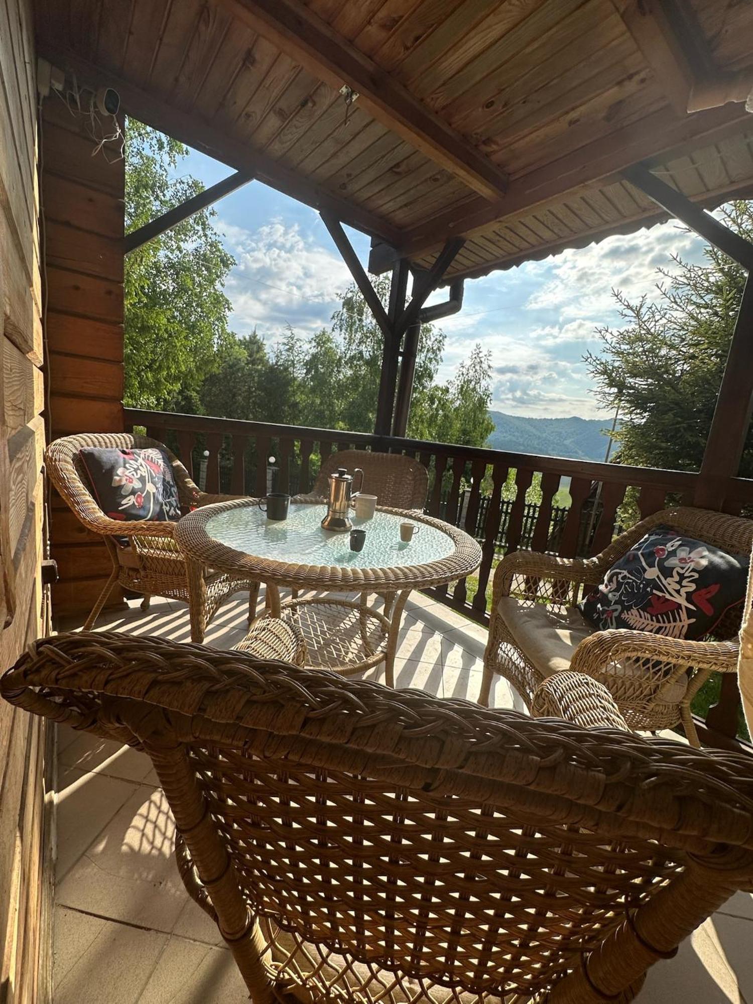 Urocza Chata Z Sauna W Bieszczadzkim Parku Krajobrazowym ブコビエツ エクステリア 写真
